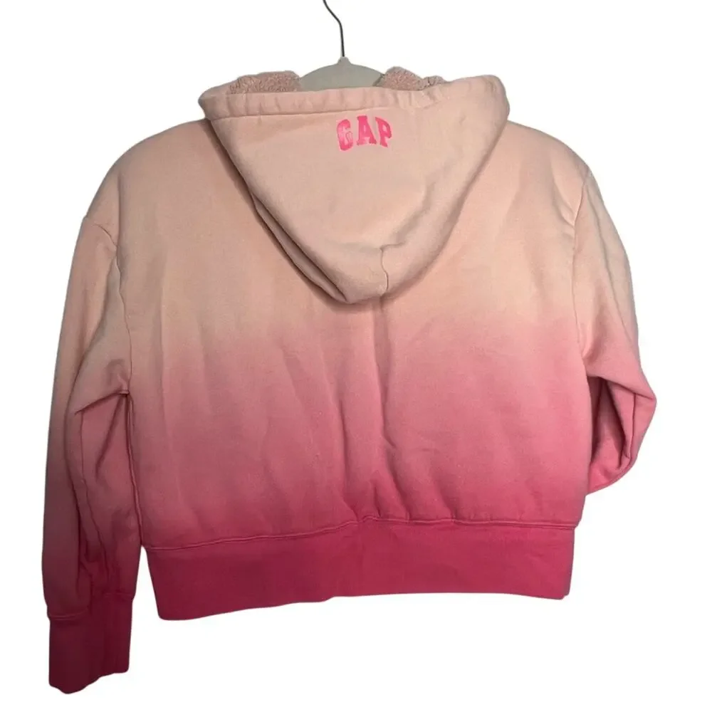 Gap Girl's Tie Dye Hoodie Cropped Size L10